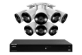 Lorex Fusion Series 4K 16 Camera Capable (Wired or Fusion Wi-Fi) 6TB Wired NVR System with H13 Bullet Cameras