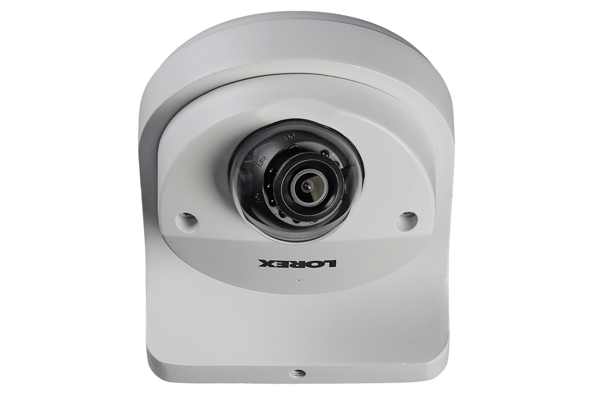 Mini Audio HD IP 2K Metal Dome Security Camera, 150ft Color Night Vision