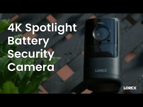 Lorex 4K Spotlight Battery Wi-Fi Security Camera