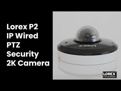 Lorex 2K (4MP) IP Wired PTZ Security Camera with AI Detection and