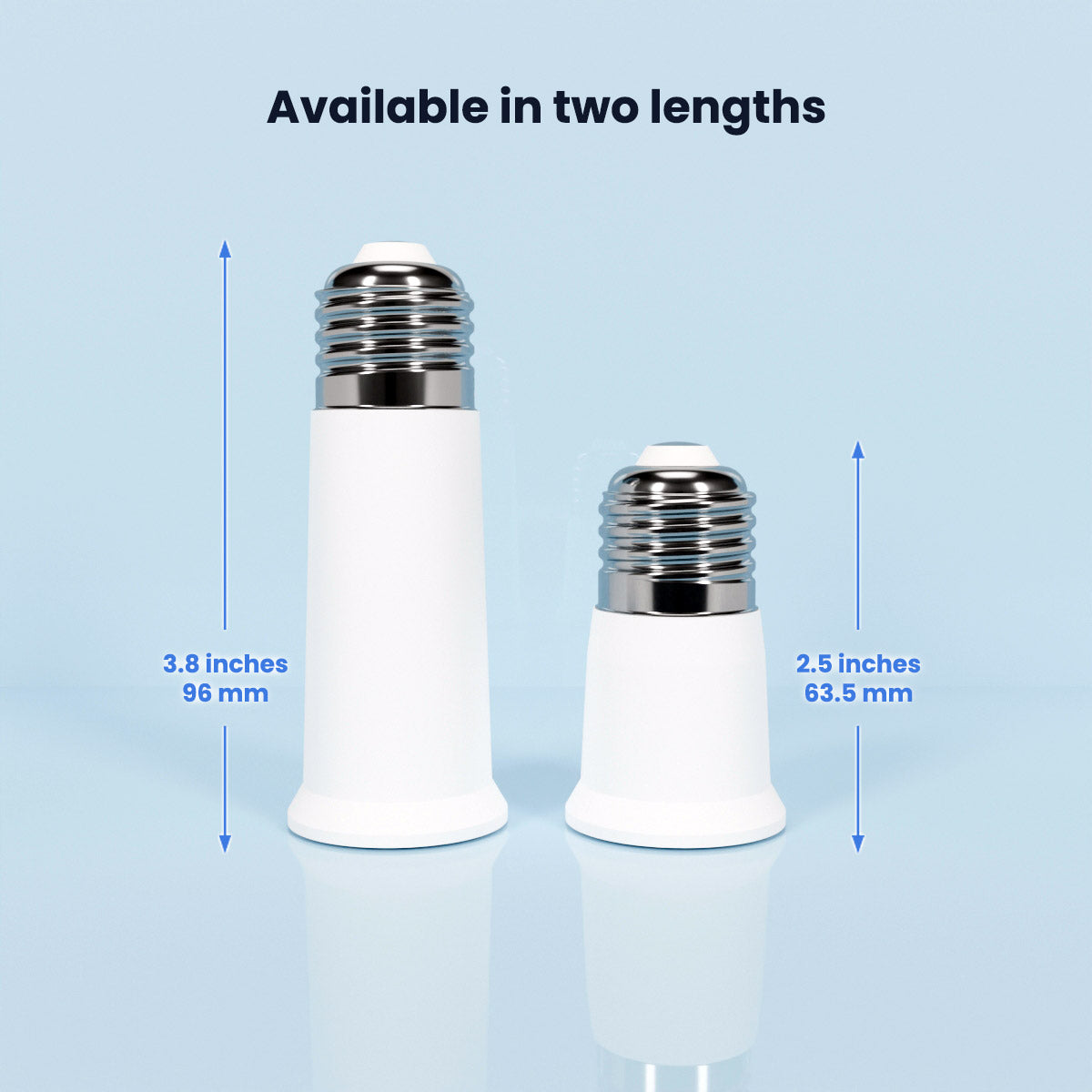 Medium Base Lightbulb Socket Extender (compatible with SL300 Smart Lig