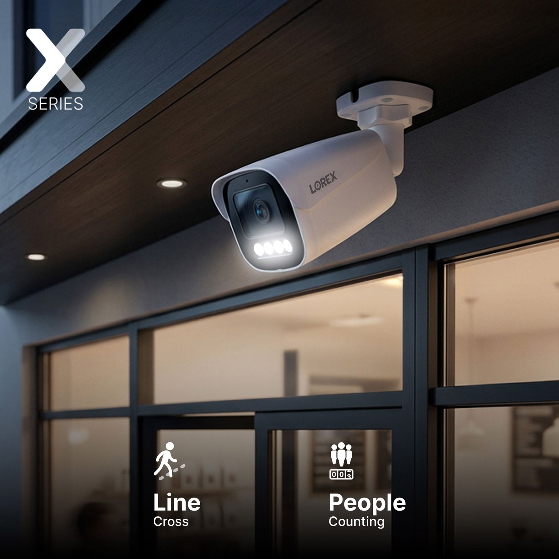 Lorex Connect X Series 4K 32-Channel Wired NVR System with X3 Bullet S