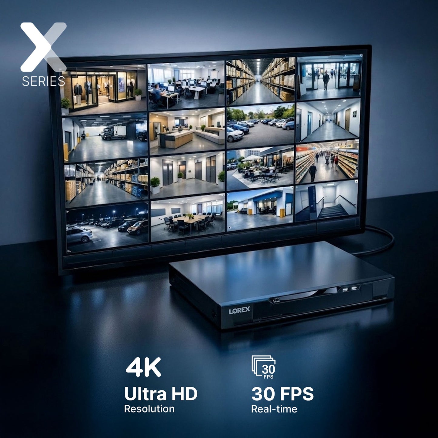 Lorex Connect XC 4K 16-Channel Commercial NVR - 4TB