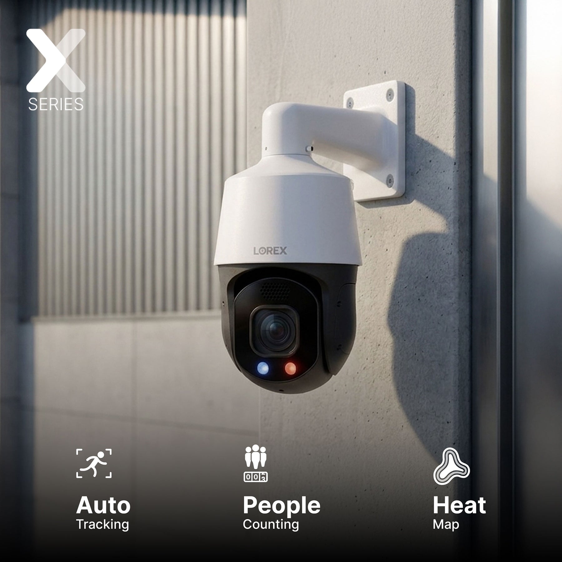 その他 Please See Us Lorex Connect X Series 4K PTZ PoE Camera with 30× Optical Zoom