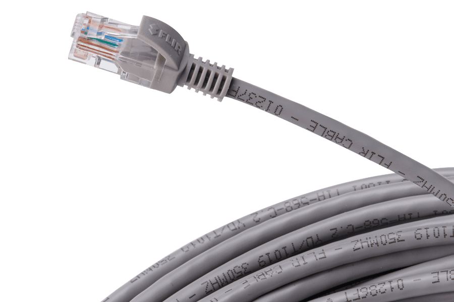 100FT CAT5e Extension Cable, Fire Resistant and In-Wall Rated, CMR type (Riser) - Lorex Corporation
