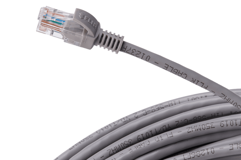 100FT CAT5e Extension Cable, Fire Resistant and In-Wall Rated, CMR type (Riser) - Lorex Corporation