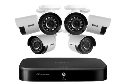 1080p 8-channel 1TB Wired DVR System with 6 Cameras - Lorex Corporation