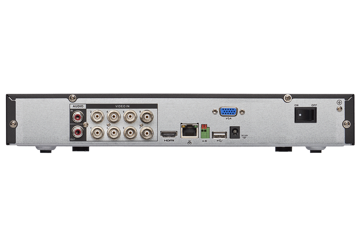 1080p Camera System with 8 Channel DVR and 8 1080p Outdoor Security Cameras, 130ft Night Vision, 1TB Hard Drive - Lorex Corporation