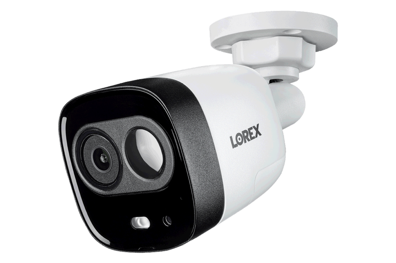 1080p HD 8-Channel Security System with 8 1080p Active Deterrence Security Cameras, Advanced Motion Detection and Smart Home Voice Control - Lorex Corporation