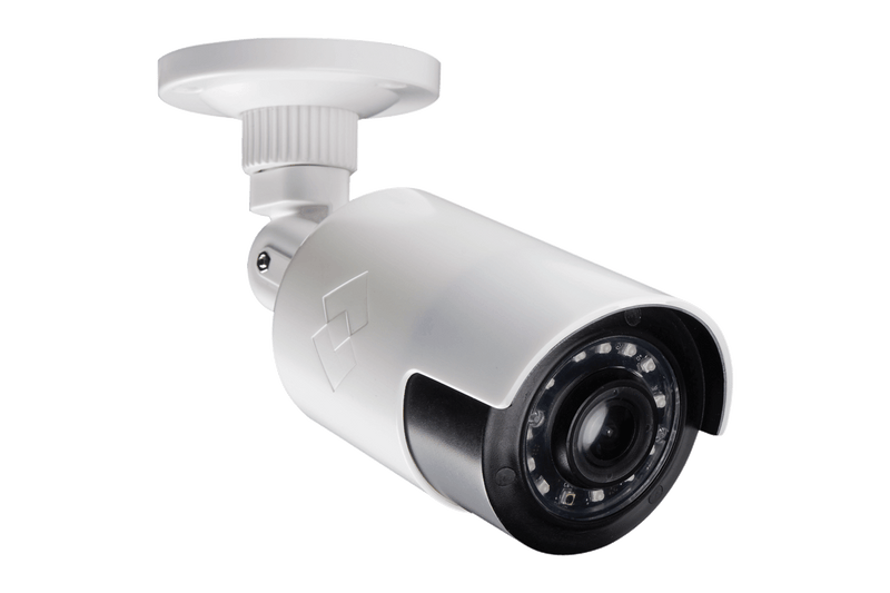 1080p HD Outdoor Security System with 4 Ultra Wide Lens Cameras and 4 Vandal proof 3x Zoom Cameras, 150ft Night Vision - Lorex Corporation