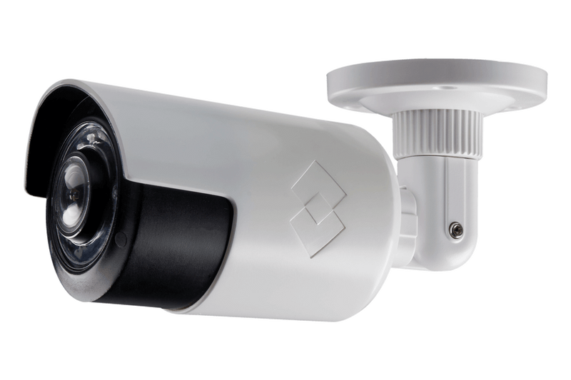 1080p HD Outdoor Security System with 4 Ultra Wide Lens Cameras and 4 Vandal proof 3x Zoom Cameras, 150ft Night Vision - Lorex Corporation