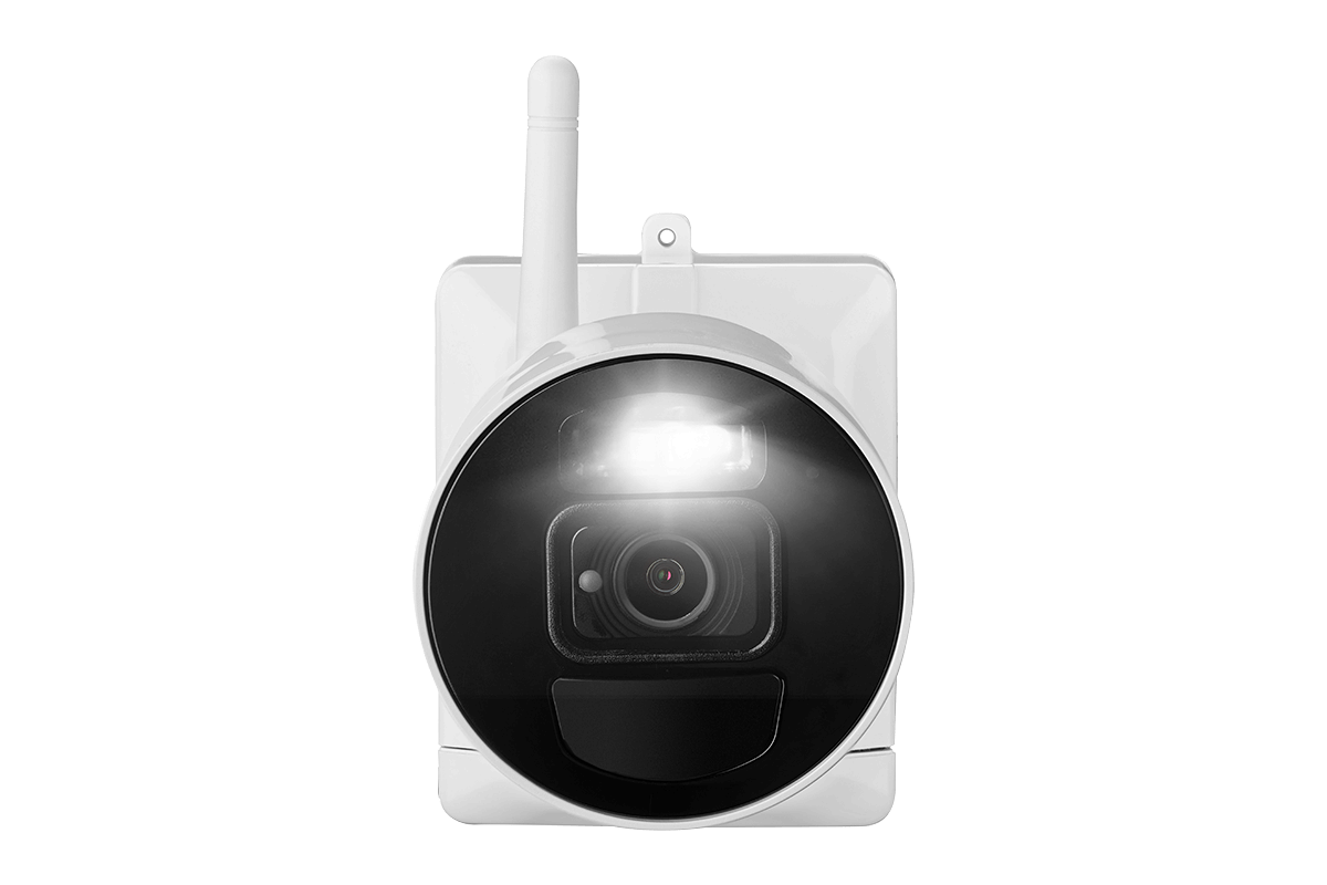 1080p HD Wire-Free Security System with 6 Battery-Operated Active Deterrence and Person Detection Cameras - Lorex Corporation