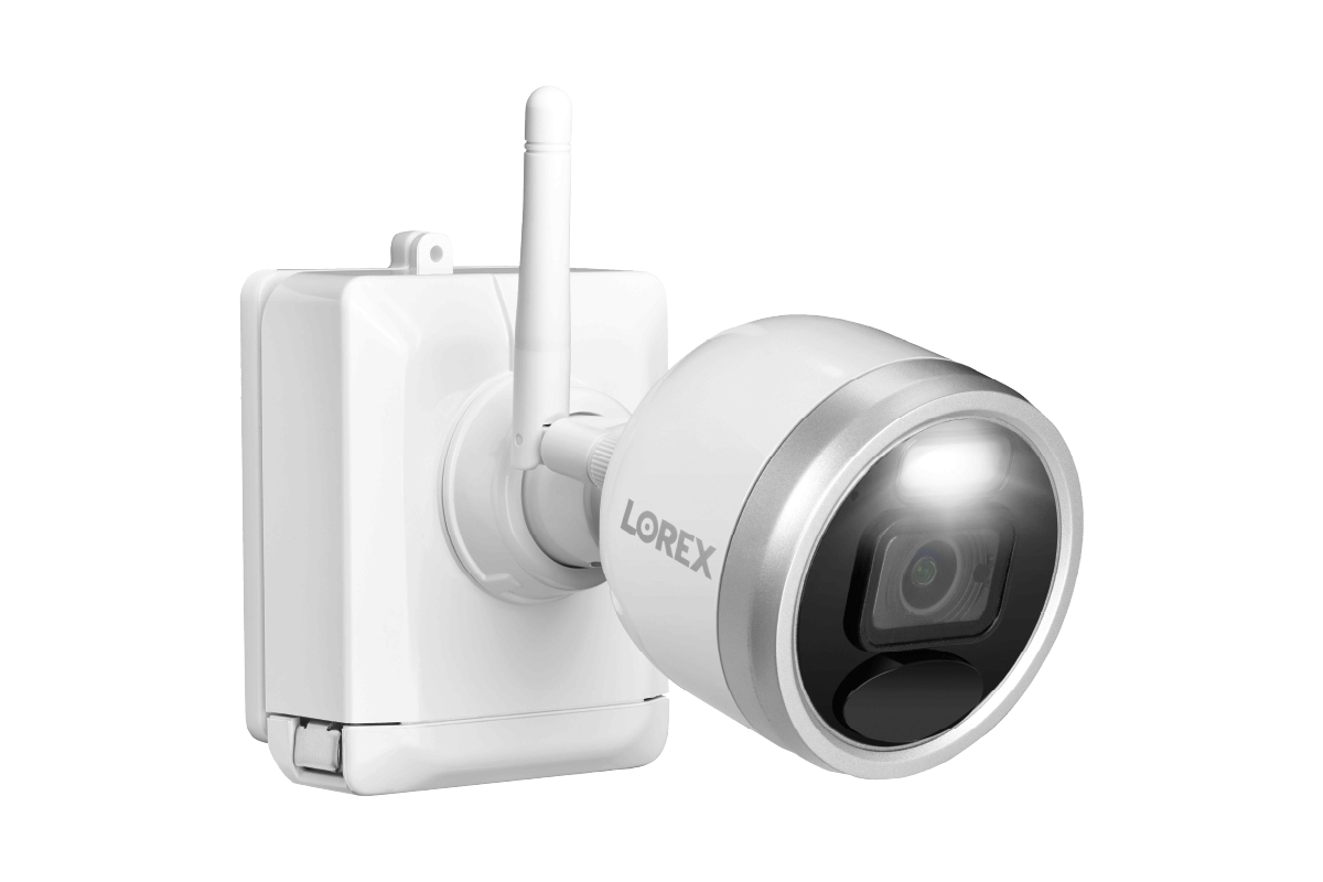1080p HD Wire-Free Security System with 6 Battery-Operated Active Deterrence and Person Detection Cameras - Lorex Corporation