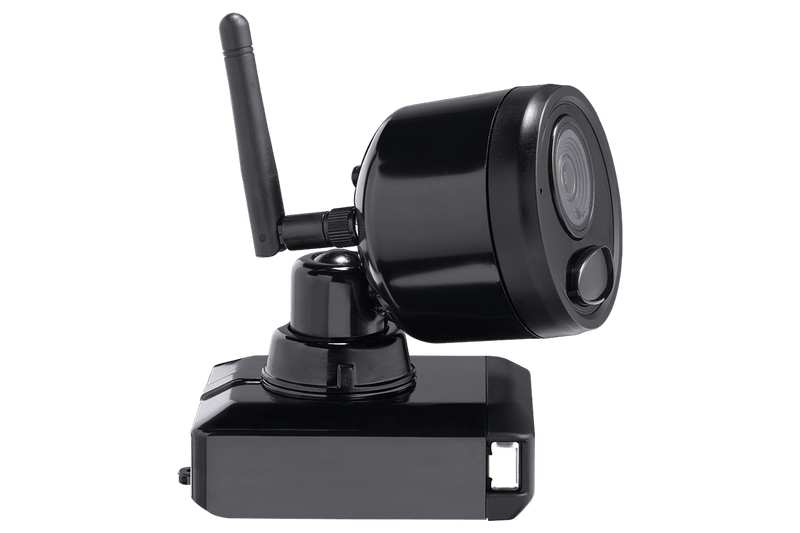 1080p Outdoor Wireless Camera System, 2 Rechargeable Wire Free Battery Powered Black Cameras, 75ft Night Vision, 1TB Hard drive, No Monthly Fees - Lorex Corporation
