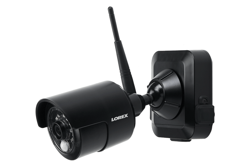 1080p Wire Free Camera System, featuring 6 Battery Powered Black Outdoor Cameras and 16GB DVR - Lorex Corporation