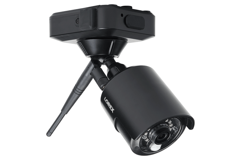 1080p Wire Free Camera System, featuring 6 Battery Powered Black Outdoor Cameras and 16GB DVR - Lorex Corporation