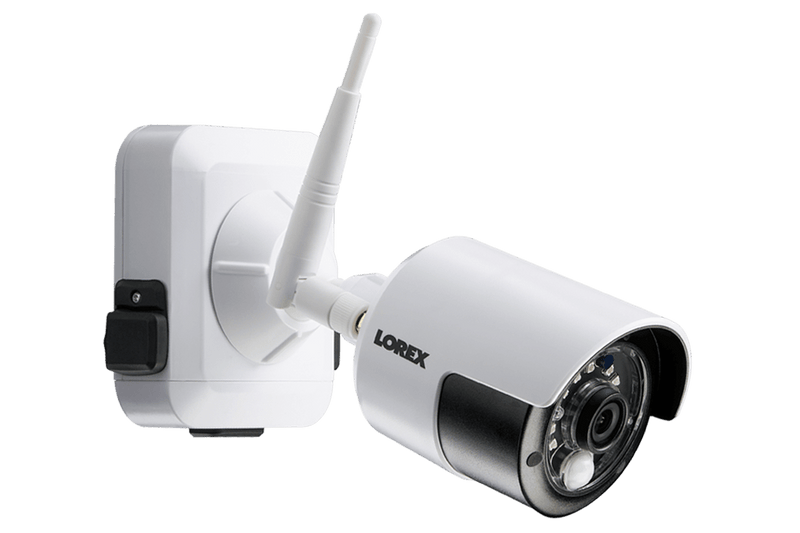1080p Wire Free Camera System, featuring 6 Battery Powered White Outdoor Cameras and 16GB DVR - Lorex Corporation