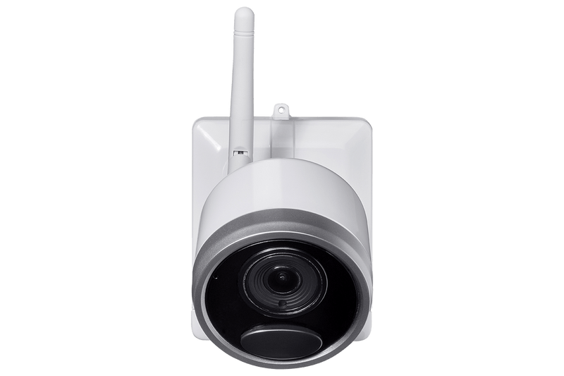 1080p Wire Free Camera System with 4 Battery Operated Cameras, 65ft Night Vision, Mic and Speaker for Two-Way Audio - Lorex Corporation
