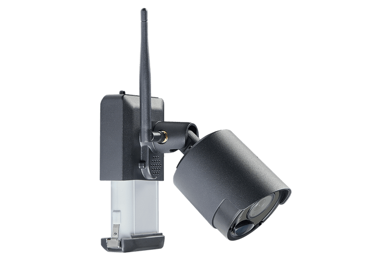 1080p Wire Free Camera System with Two Battery Powered Metal Cameras, 65ft Night Vision, Two-Way Audio, and a 1TB Hard Drive - Lorex Corporation