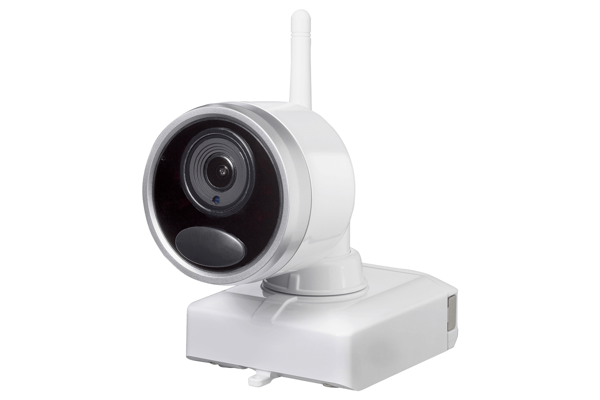 1080p Wireless camera system with 2 battery operated wire-free cameras, 65ft night vision, mic and speaker for two way audio, No Monthly Fees - Lorex Corporation