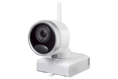 1080p Wireless camera system with 2 battery operated wire-free cameras, 65ft night vision, mic and speaker for two way audio, No Monthly Fees - Lorex Corporation