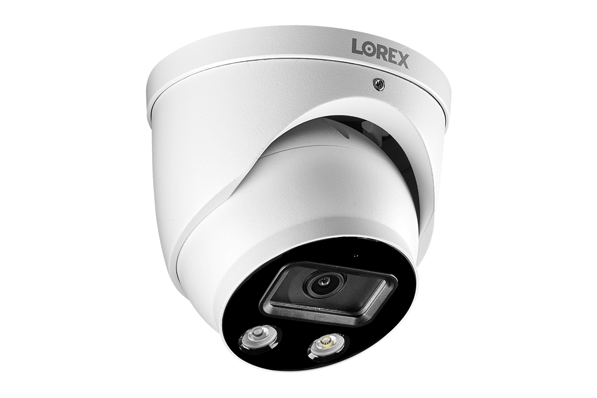 16-Channel 4K Ultra HD Fusion NVR IP System with Smart Deterrence Dome Cameras - Lorex Corporation