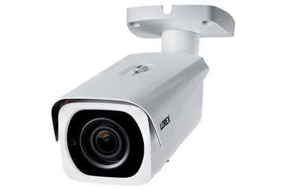 16-Channel 4K Ultra HD IP NVR System with Four Metal 4K (8MP) Smart Deterrence Cameras and Four Metal 4K (8MP) Varifocal Zoom Lens Cameras - Lorex Corporation