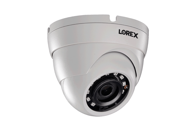 16 Channel HD Security Camera System with 16 Super HD 2K Outdoor Cameras, 120FT Color Night Vision - Lorex Corporation