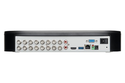 16-Channel Security System with 8 Active Deterrence 4K (8MP) Cameras featuring Smart Motion Detection and Color Night Vision - Lorex Corporation