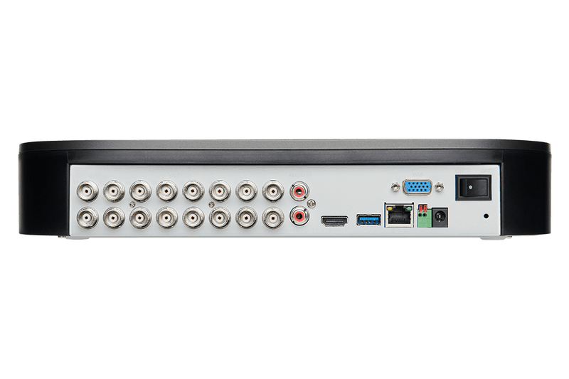 16-Channel System with 6 Wireless and 6 2K Resolution Security Cameras and 43"" Monitor - Lorex Corporation