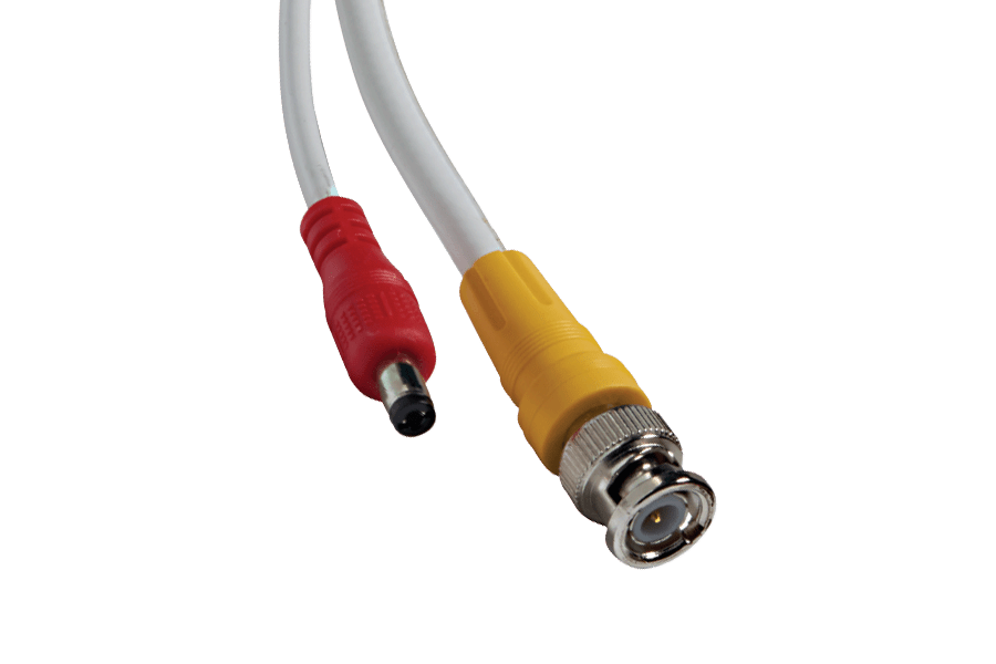 250FT high performance BNC Video/Power Cable & 12V Power Adapter for Lorex security camera systems - Lorex Corporation