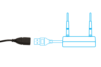 25ft Weatherproof USB Extension Cable for Lorex Wireless Receiver - Lorex Corporation