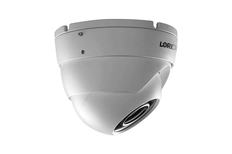 2K (5MP) Super HD Weatherproof Color Night Vision Dome Security Camera (4-pack) - Lorex Corporation