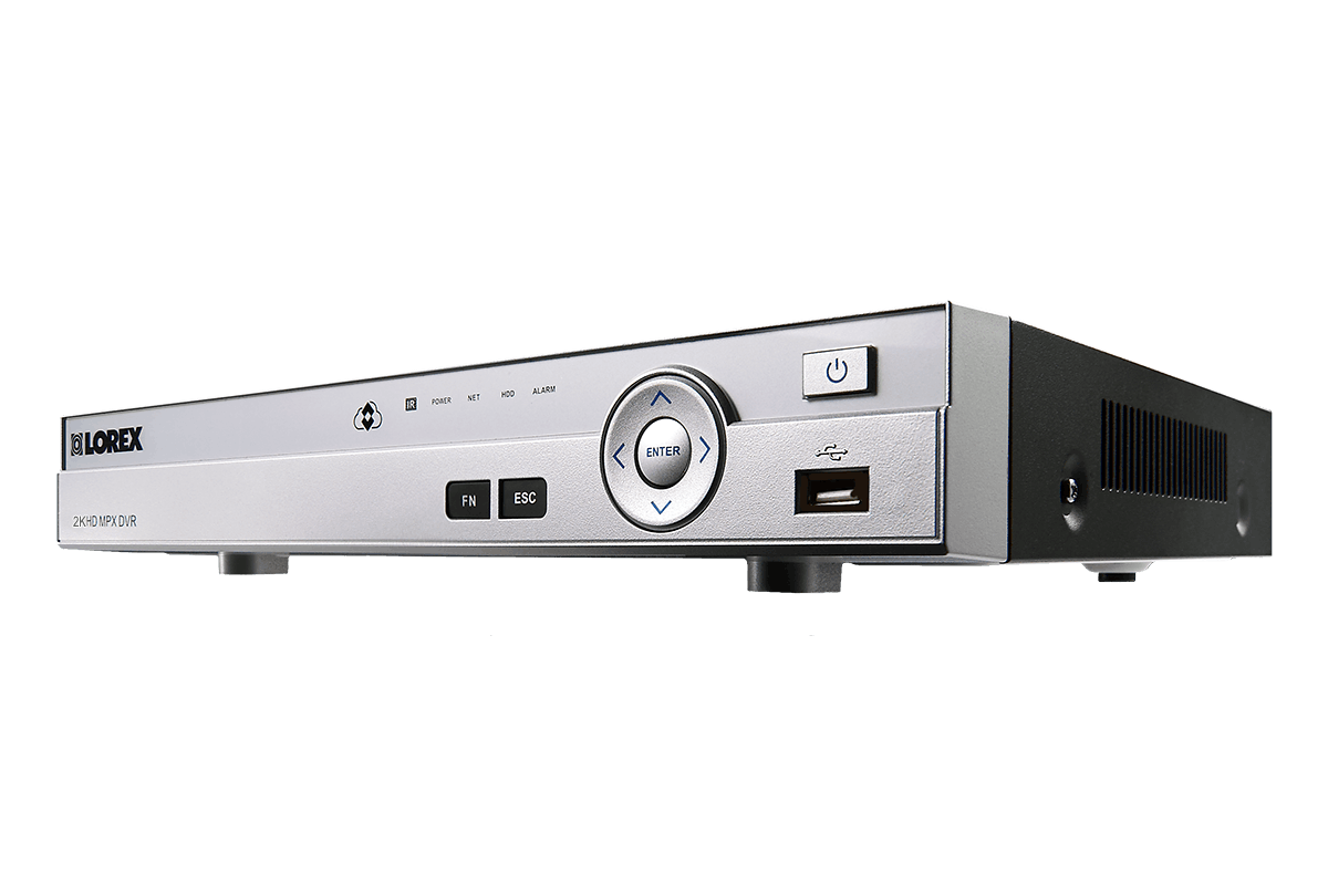 2K HD (2 x 1080p) MPX Security DVR - 8 Channel, 2TB Hard Drive, Works with Older BNC Analog Cameras, CVI, TVI, AHD - Lorex Corporation