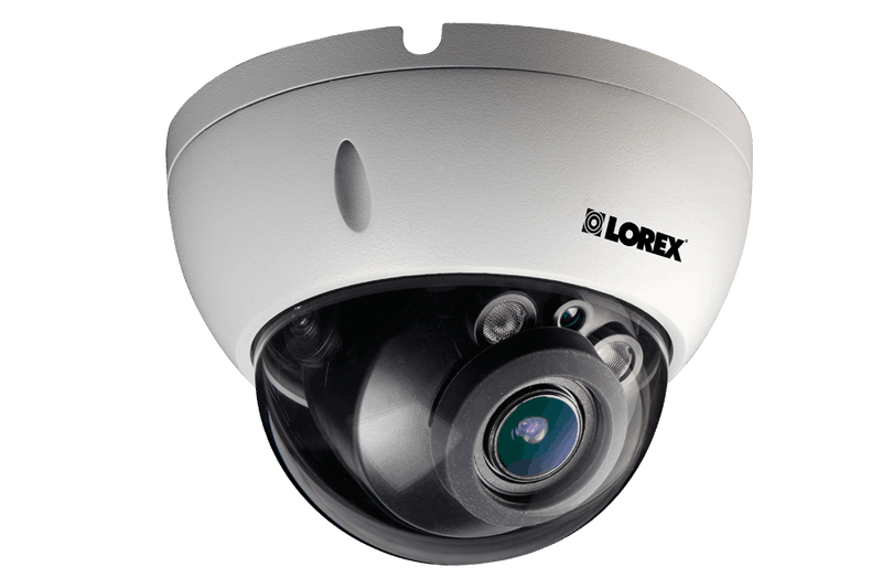 2K IP Camera Home Security System with Monitor, 140ft night vision with 3x Zoom lens - Lorex Corporation