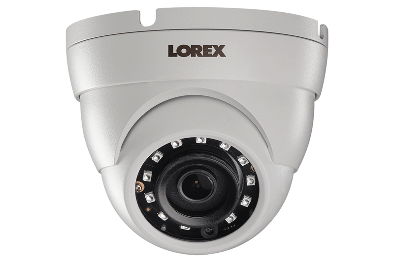 2K SuperHD Weatherproof Night-Vision Dome Security Camera (2-pack) - Lorex Corporation