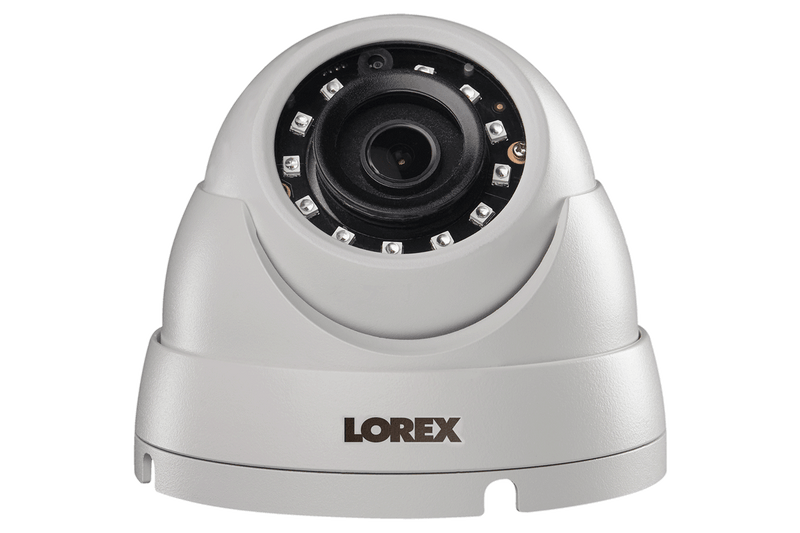 2K SuperHD Weatherproof Night-Vision Dome Security Camera (2-pack) - Lorex Corporation