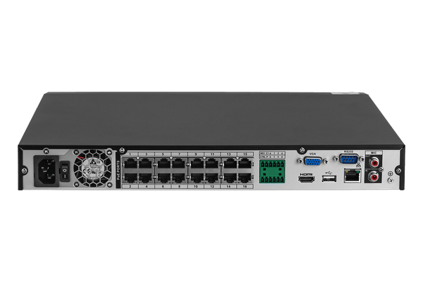 4K 16-Channel 3TB Wired NVR System with Smart Deterrence Cameras - Lorex Corporation