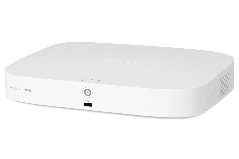 4K 8-channel 2TB Wired NVR System with 6 Cameras - Lorex Corporation