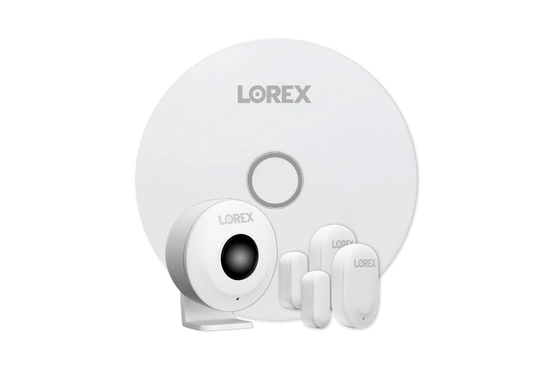 4K 8-channel 2TB Wired NVR System with 8 Smart Deterrence Cameras + Smart Sensor Kit and FREE 1080p Doorbell - Lorex Corporation