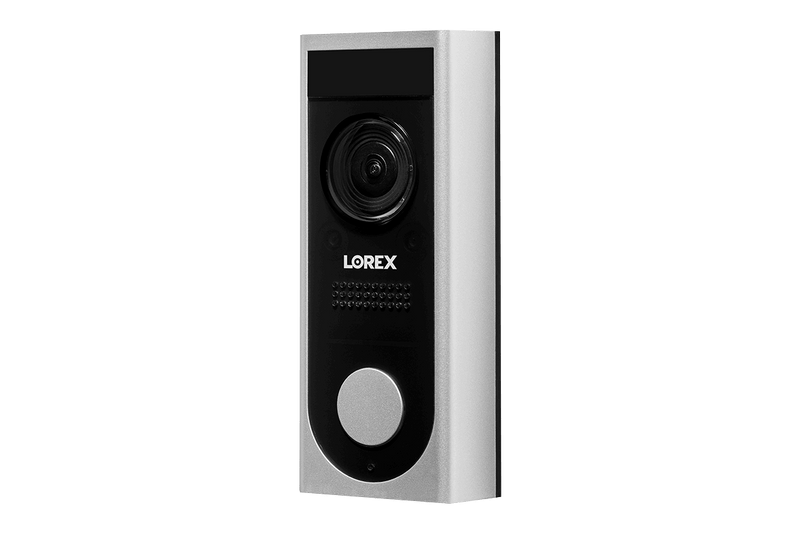 4K 8-channel 2TB Wired NVR System with 8 Smart Deterrence Cameras + Smart Sensor Kit and FREE 1080p Doorbell - Lorex Corporation
