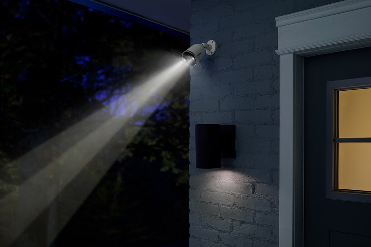 4K 8-channel 2TB Wired NVR System with 8 Smart Deterrence Cameras + Smart Sensor Kit and FREE 1080p Doorbell - Lorex Corporation