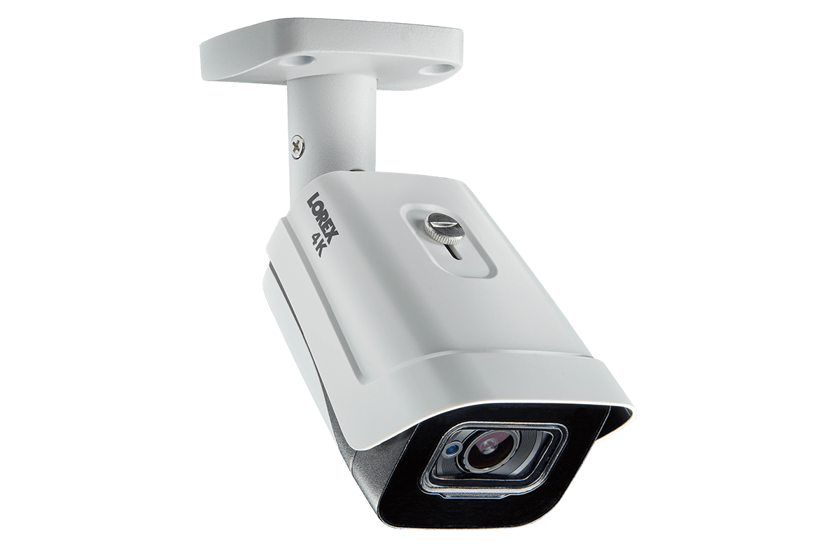 4K (8MP) Ultra HD Outdoor Metal Security Cameras with Audio & 150ft Color Night Vision (2-Pack) - Lorex Corporation