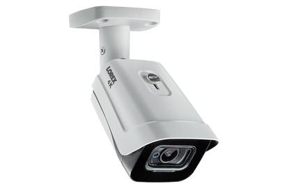 4K (8MP) Ultra HD Outdoor Metal Security Cameras with Audio & 150ft Color Night Vision (2-Pack) - Lorex Corporation