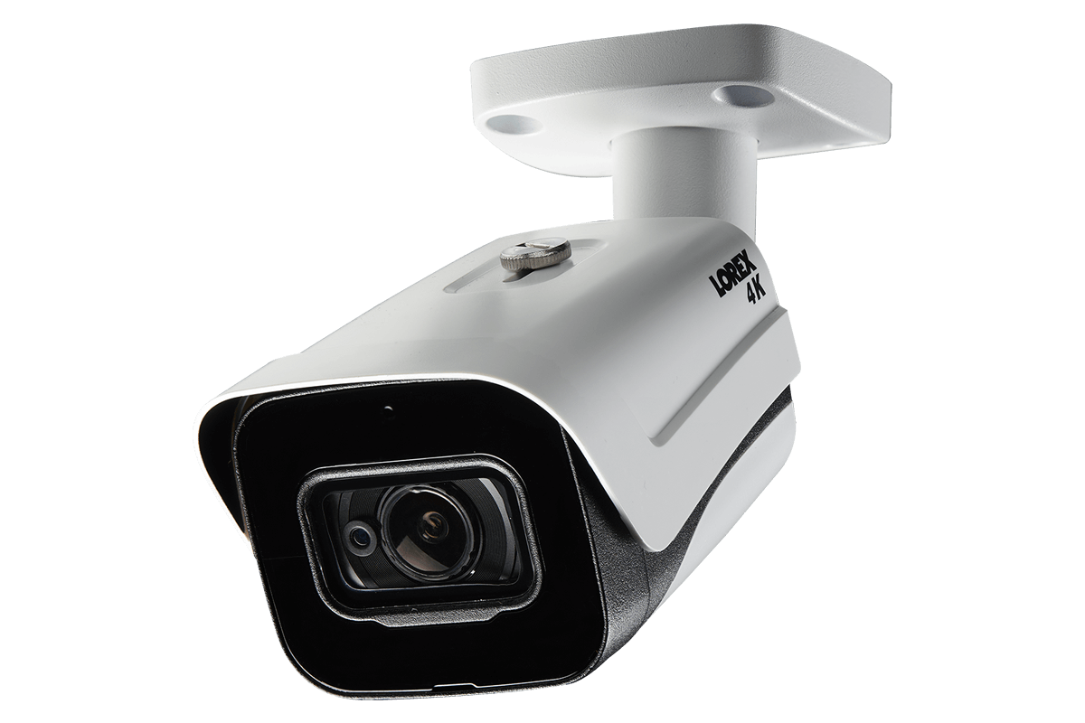 4K (8MP) Ultra HD Outdoor Metal Security Cameras with Audio & 150ft Color Night Vision (2-Pack) - Lorex Corporation