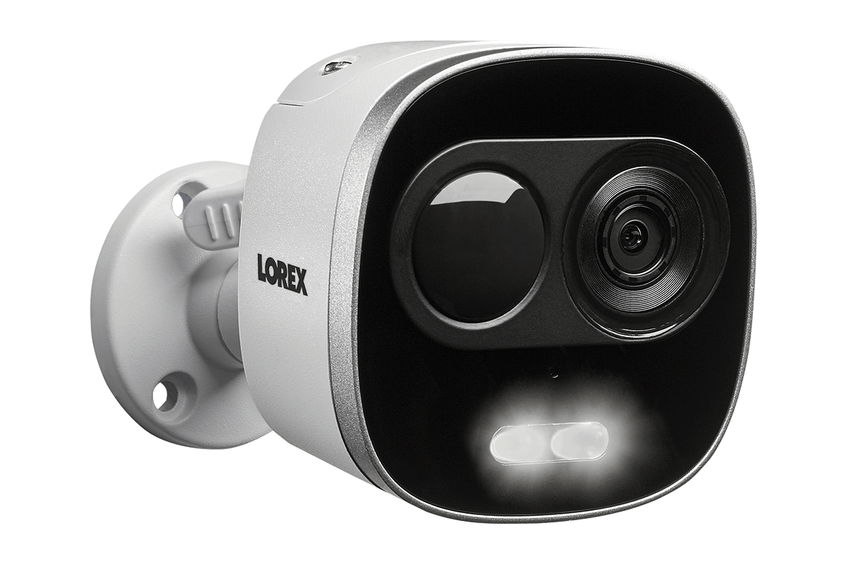4K Active Deterrence Network Security Camera (4-pack) - Lorex Corporation
