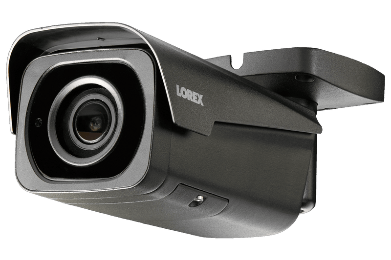4K Nocturnal IP NVR System with 16-channel NVR, Eight 4K IP Motorized Zoom Bullet Cameras, 250FT Night Vision - Lorex Corporation