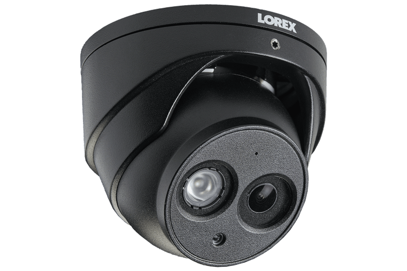 4K Nocturnal IP NVR System with Four Outdoor 4K (8MP) IP Bullet and Four 4K Audio Dome Cameras, 4x Optical Zoom and 250FT Night Vision - Lorex Corporation