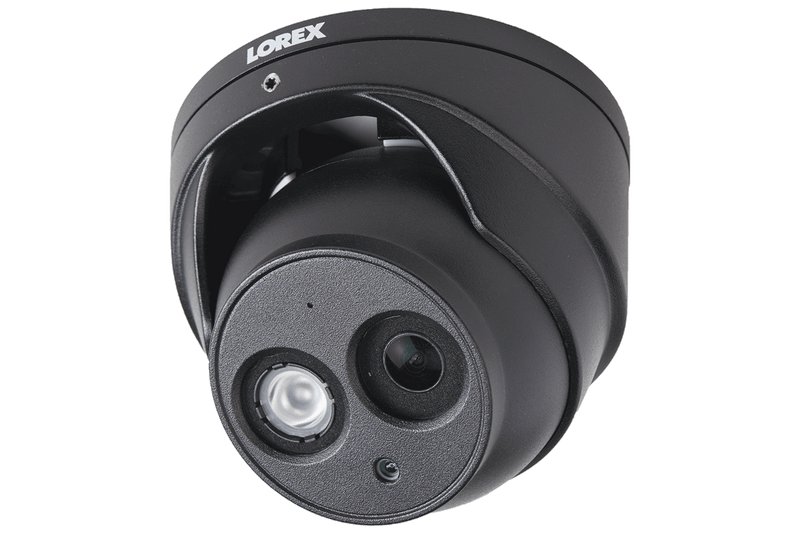 4K Nocturnal IP NVR System with Four Outdoor 4K (8MP) IP Bullet and Four 4K Audio Dome Cameras, 4x Optical Zoom and 250FT Night Vision - Lorex Corporation