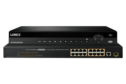 4K Ultra HD 32-Channel Security NVR with Lorex Cloud Connectivity and 8TB Hard Drive - Lorex Corporation